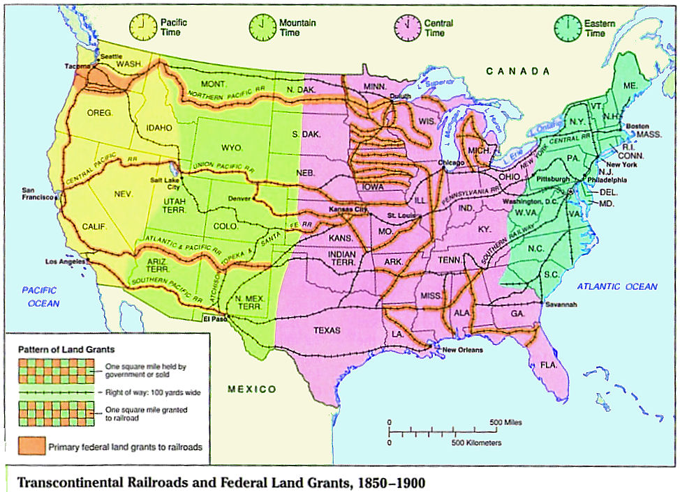 American History–Transcontinental Railroads–Videos | Pronk 