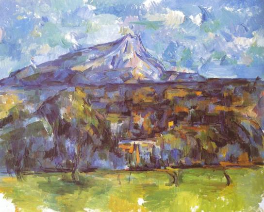 Mont Sainte Victoire Seen from Les Lauves, 1904-1906