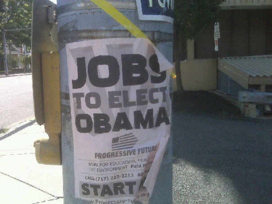 Jobs To Elect Obama--Progressive Future