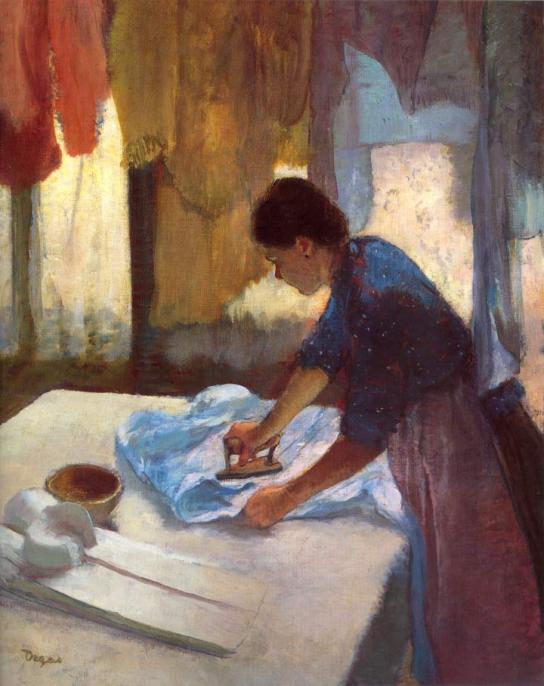 Woman Ironing, 1876-1877