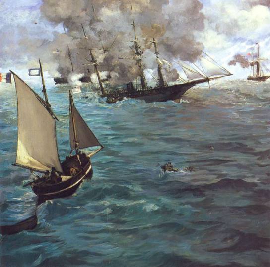 Combat of the Kearsarge and the Alabama, 1864