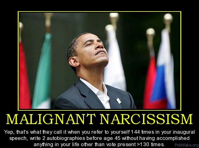 Image result for obama the narcissist