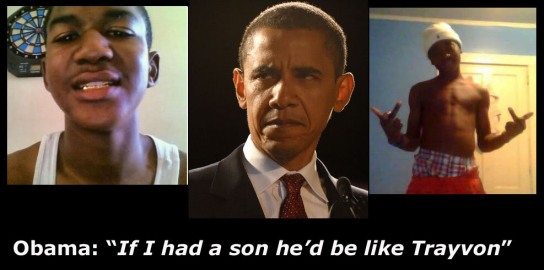 Obama_Trayvon